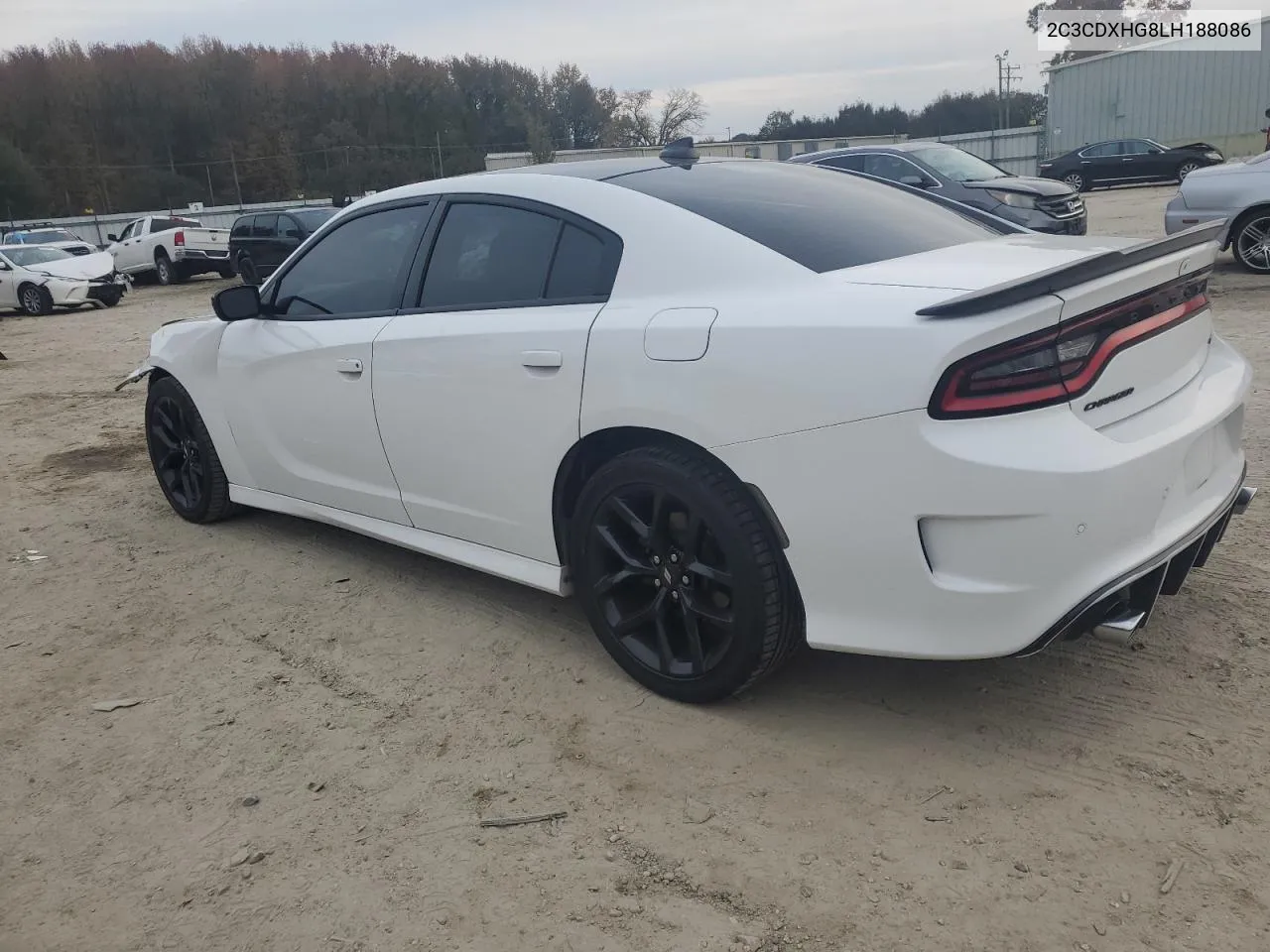 2020 Dodge Charger Gt VIN: 2C3CDXHG8LH188086 Lot: 81215574