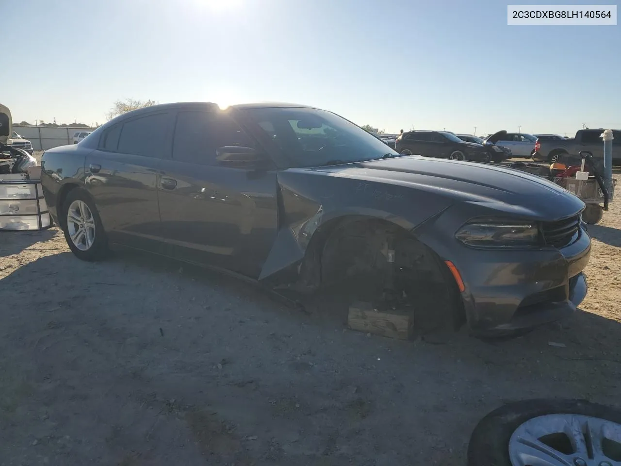 2020 Dodge Charger Sxt VIN: 2C3CDXBG8LH140564 Lot: 81532784