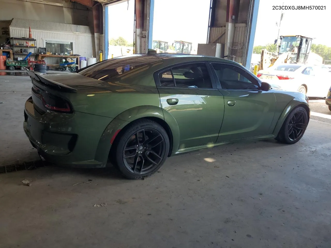 2021 Dodge Charger Scat Pack VIN: 2C3CDXGJ8MH570021 Lot: 53674634