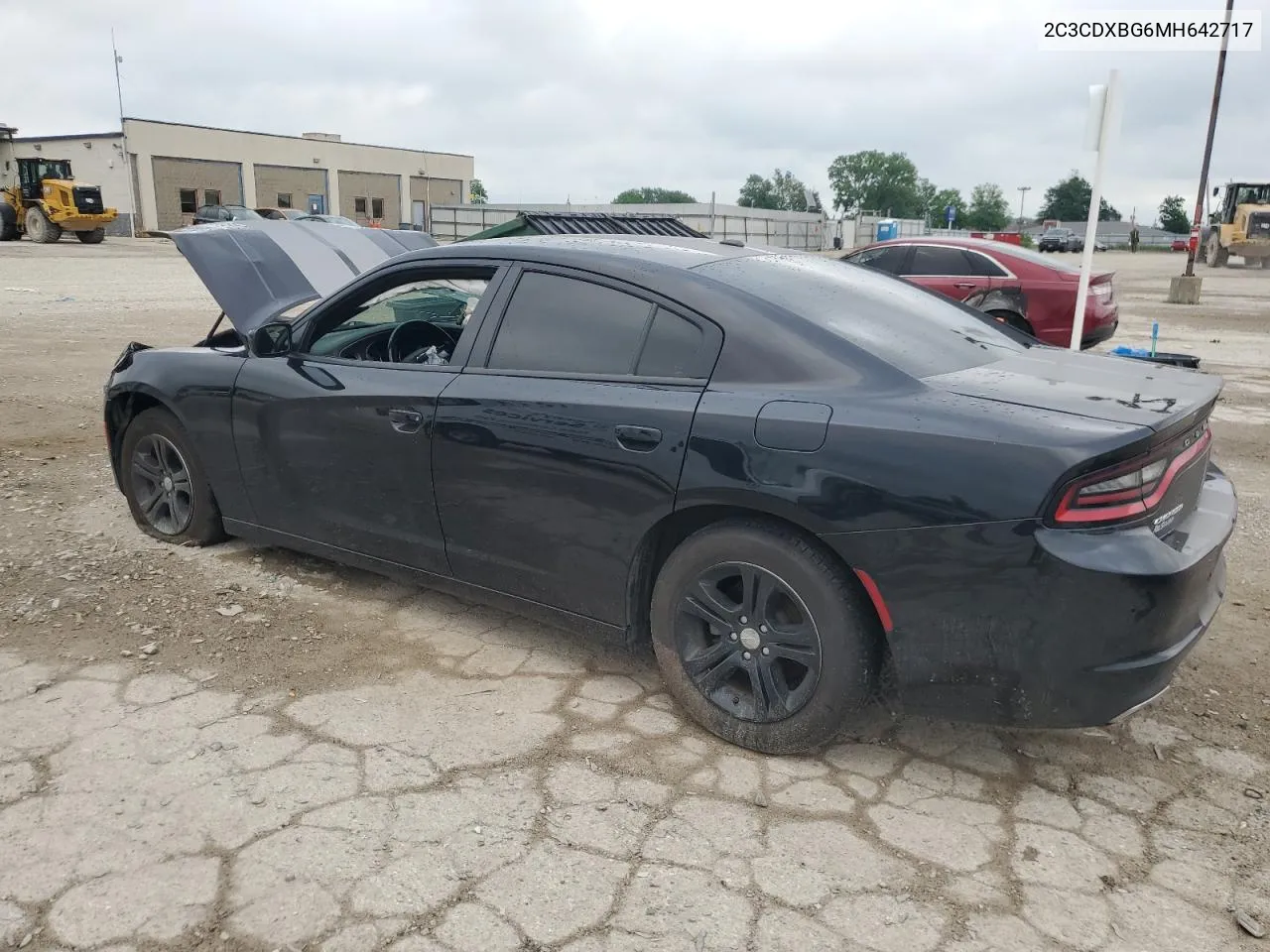 2021 Dodge Charger Sxt VIN: 2C3CDXBG6MH642717 Lot: 57538764