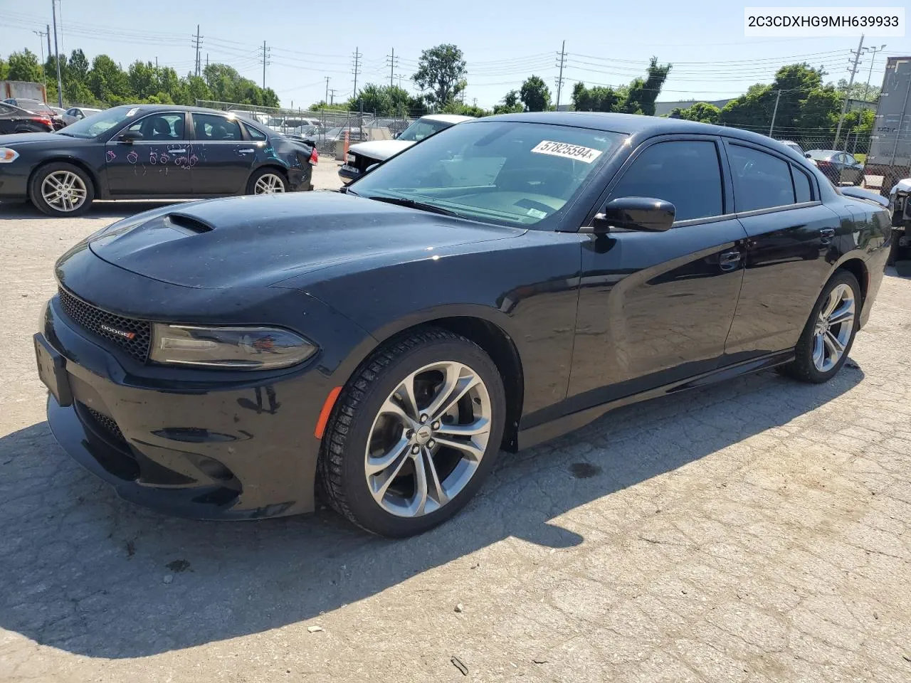 2021 Dodge Charger Gt VIN: 2C3CDXHG9MH639933 Lot: 57825594