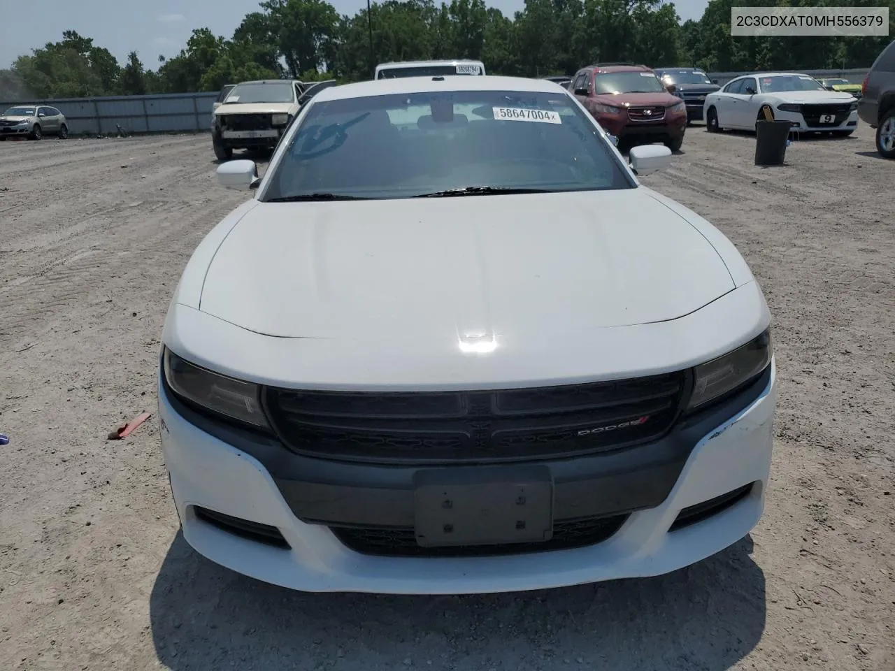 2021 Dodge Charger Police VIN: 2C3CDXAT0MH556379 Lot: 58647004