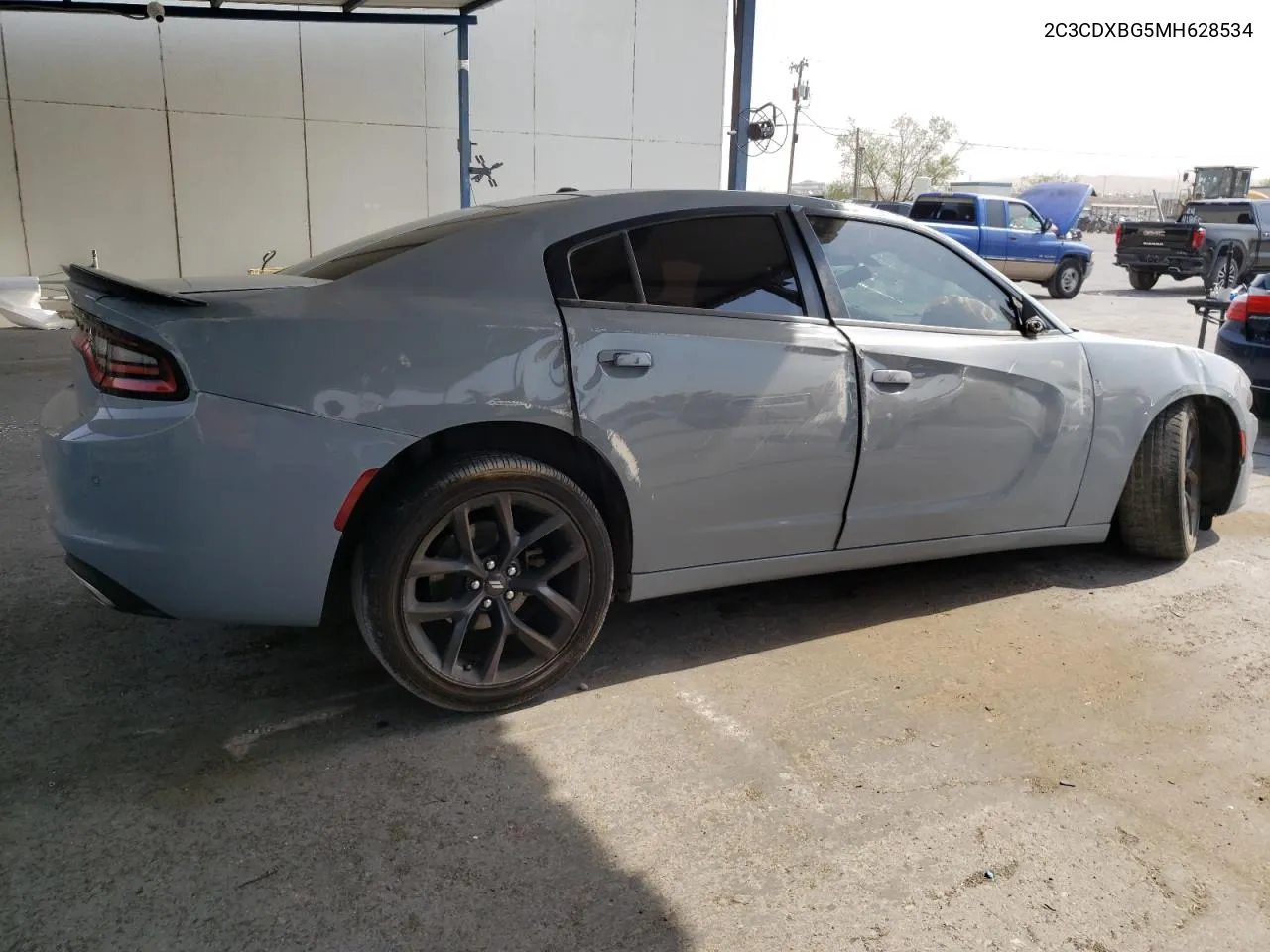 2021 Dodge Charger Sxt VIN: 2C3CDXBG5MH628534 Lot: 62318904