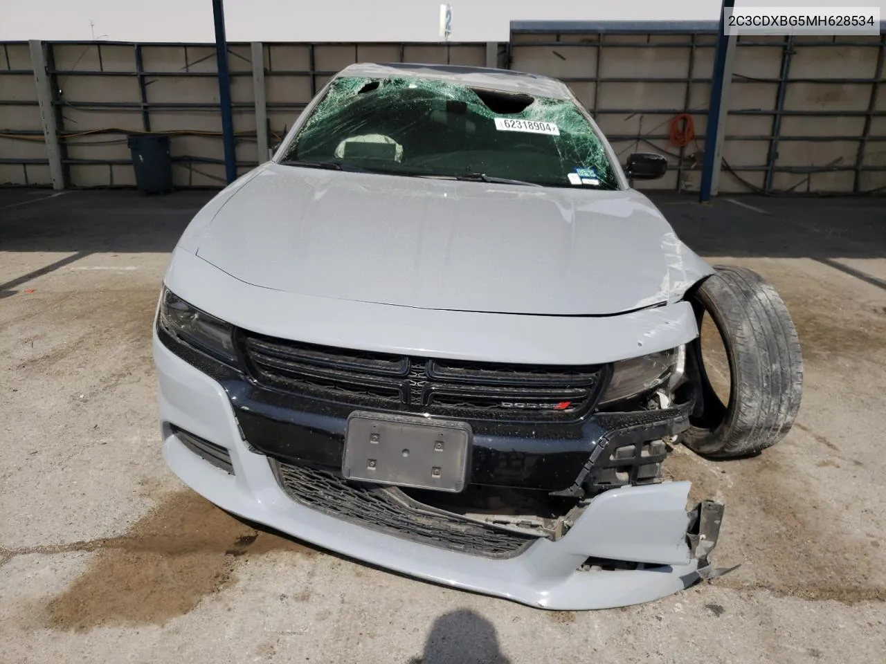 2021 Dodge Charger Sxt VIN: 2C3CDXBG5MH628534 Lot: 62318904