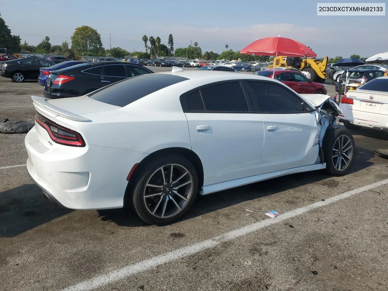 2021 Dodge Charger R/T VIN: 2C3CDXCTXMH682133 Lot: 62760974