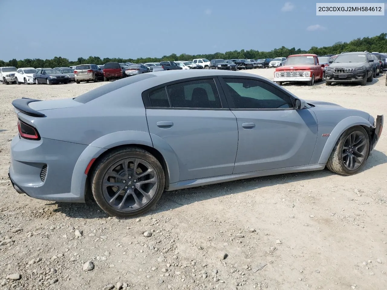 2021 Dodge Charger Scat Pack VIN: 2C3CDXGJ2MH584612 Lot: 63090994