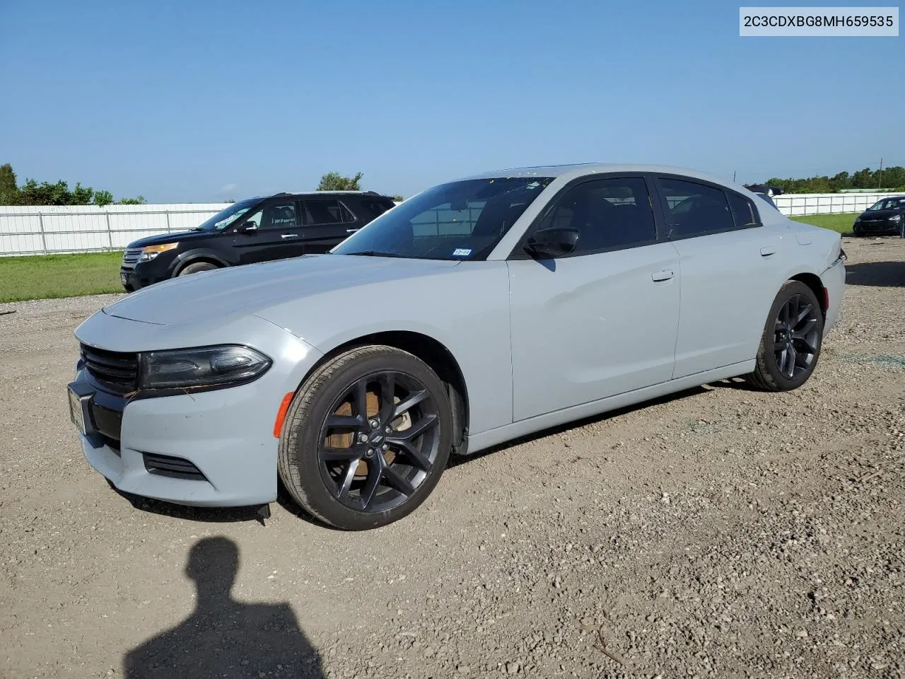 2021 Dodge Charger Sxt VIN: 2C3CDXBG8MH659535 Lot: 63311694