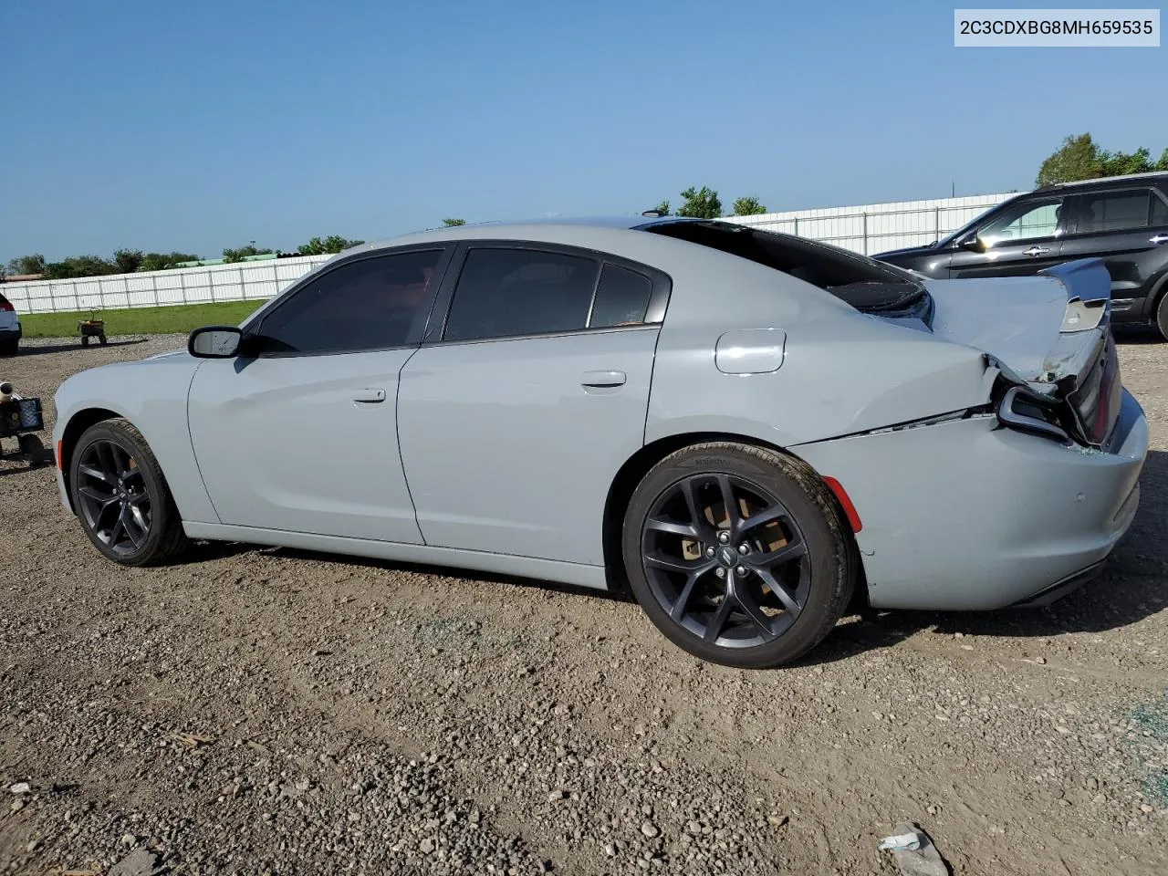 2021 Dodge Charger Sxt VIN: 2C3CDXBG8MH659535 Lot: 63311694