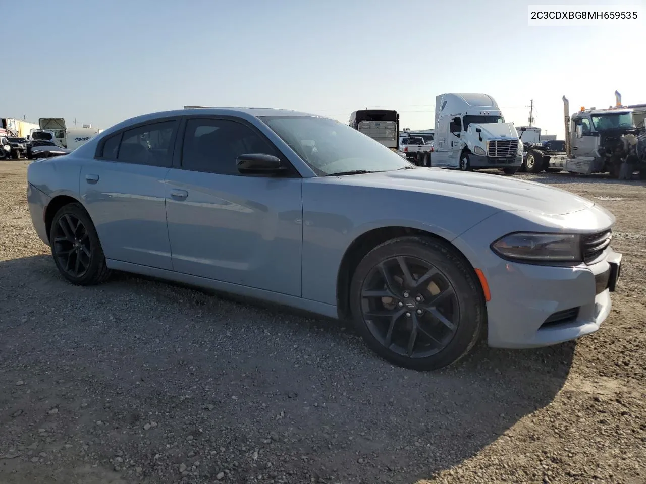 2021 Dodge Charger Sxt VIN: 2C3CDXBG8MH659535 Lot: 63311694