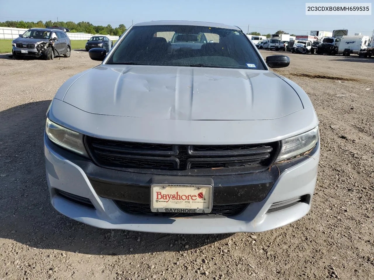 2021 Dodge Charger Sxt VIN: 2C3CDXBG8MH659535 Lot: 63311694