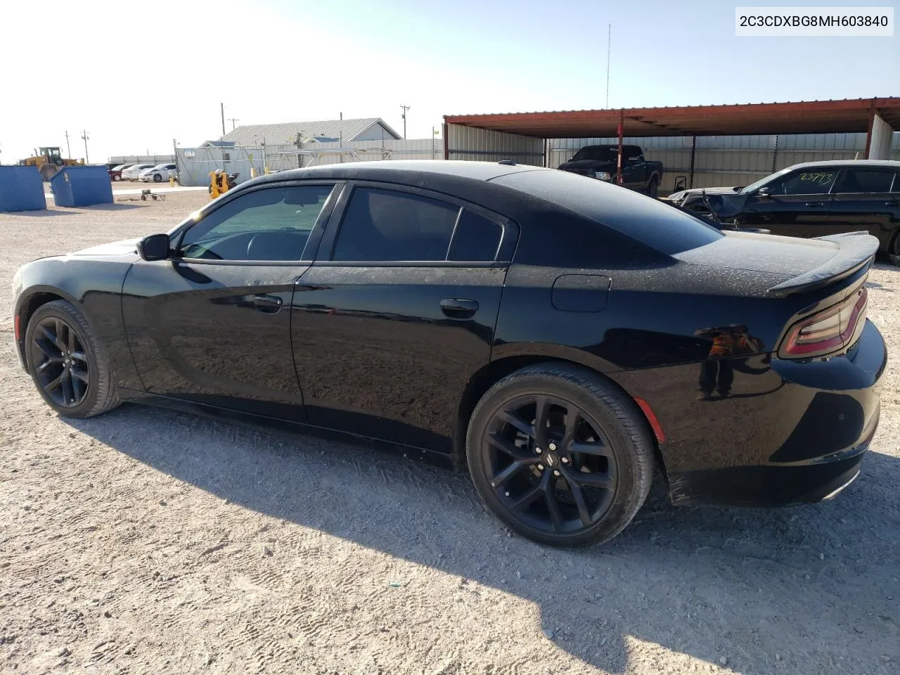 2021 Dodge Charger Sxt VIN: 2C3CDXBG8MH603840 Lot: 63455354