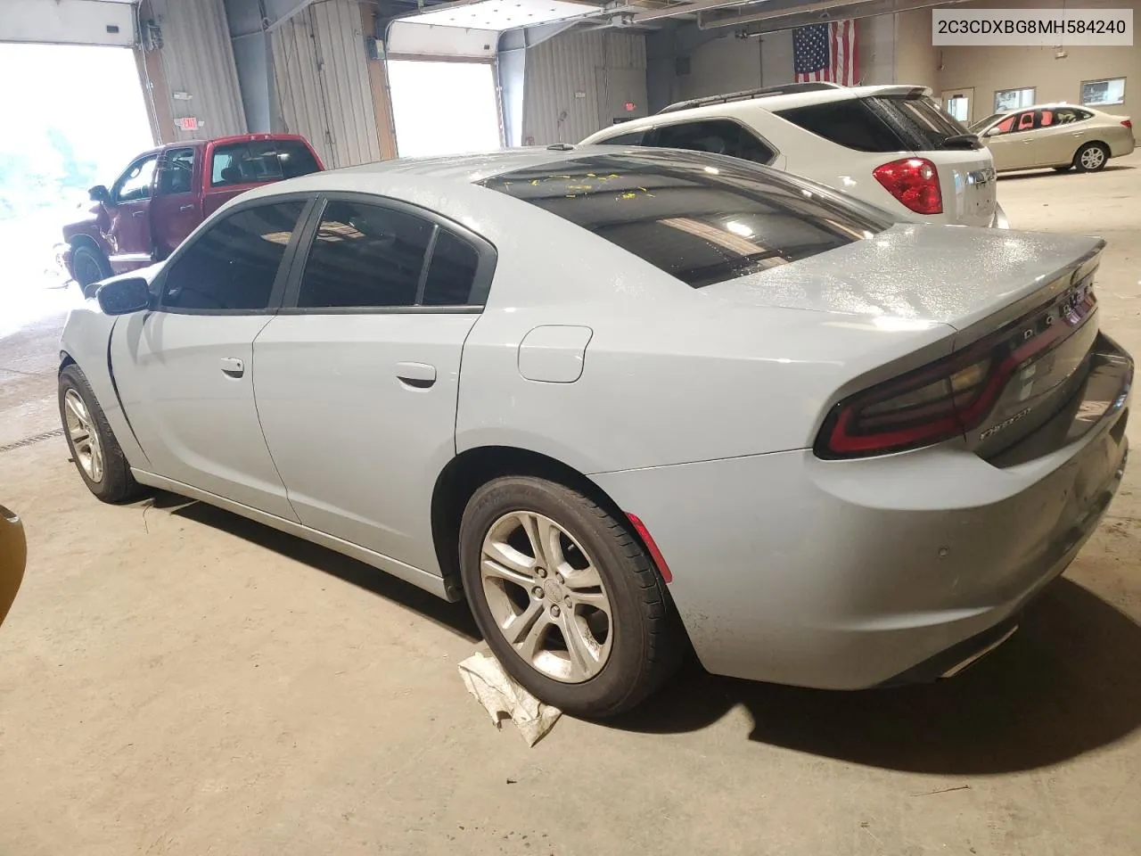 2021 Dodge Charger Sxt VIN: 2C3CDXBG8MH584240 Lot: 64402814