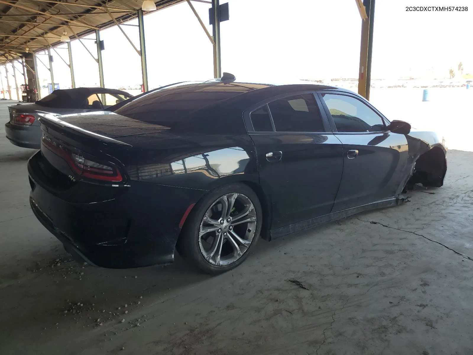 2021 Dodge Charger R/T VIN: 2C3CDXCTXMH574238 Lot: 66543264