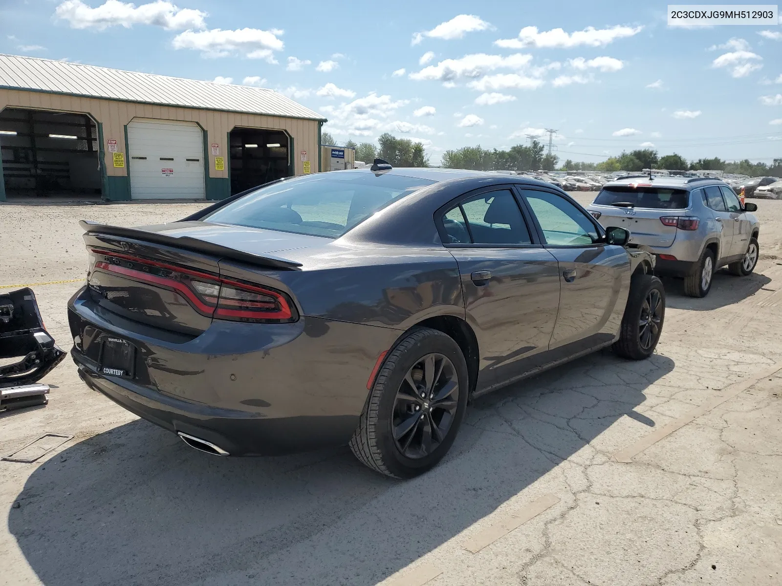 2021 Dodge Charger Sxt VIN: 2C3CDXJG9MH512903 Lot: 66733324