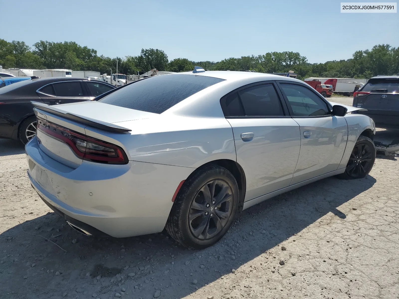 2021 Dodge Charger Sxt VIN: 2C3CDXJG0MH577591 Lot: 67380034