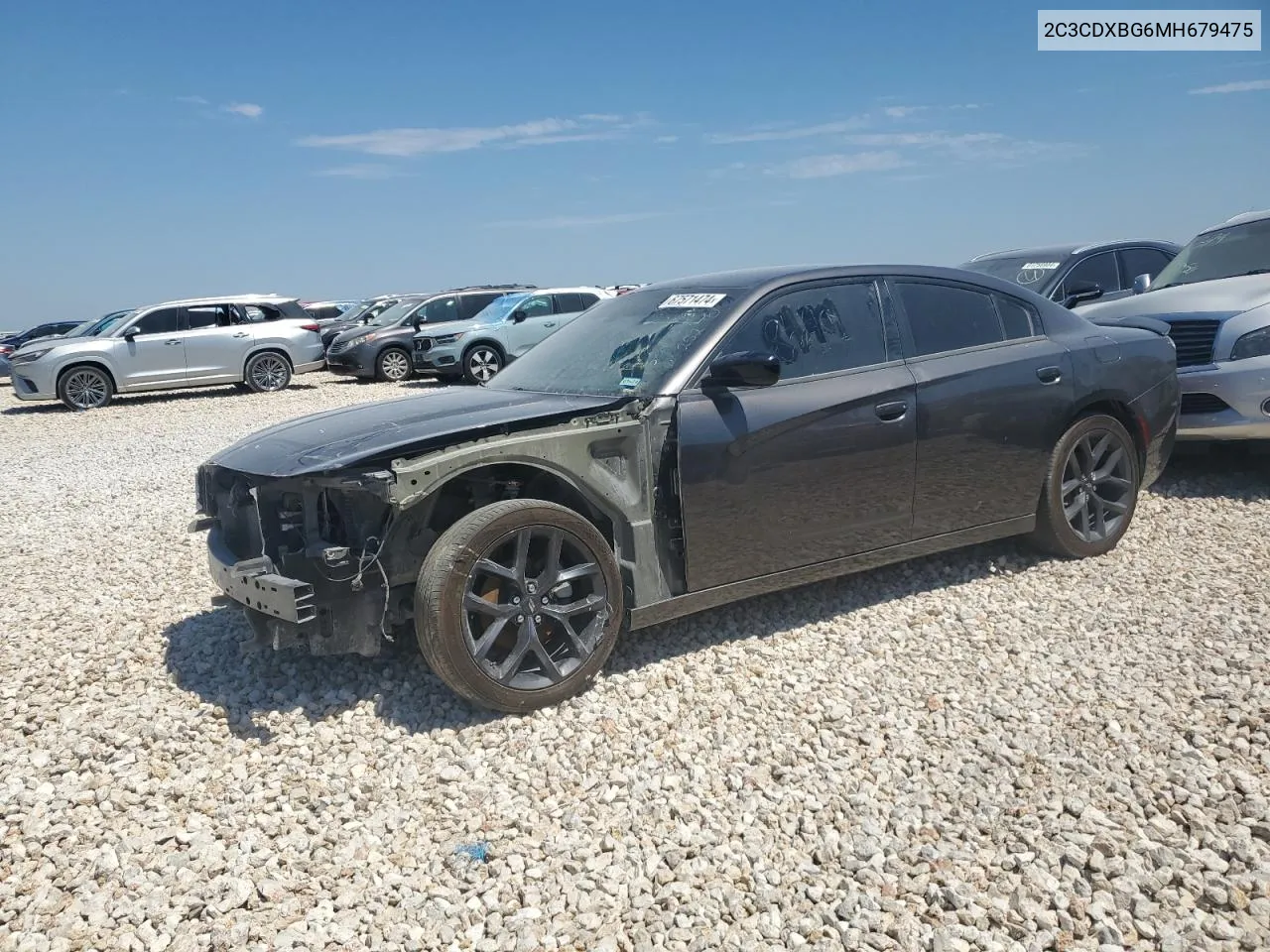 2C3CDXBG6MH679475 2021 Dodge Charger Sxt