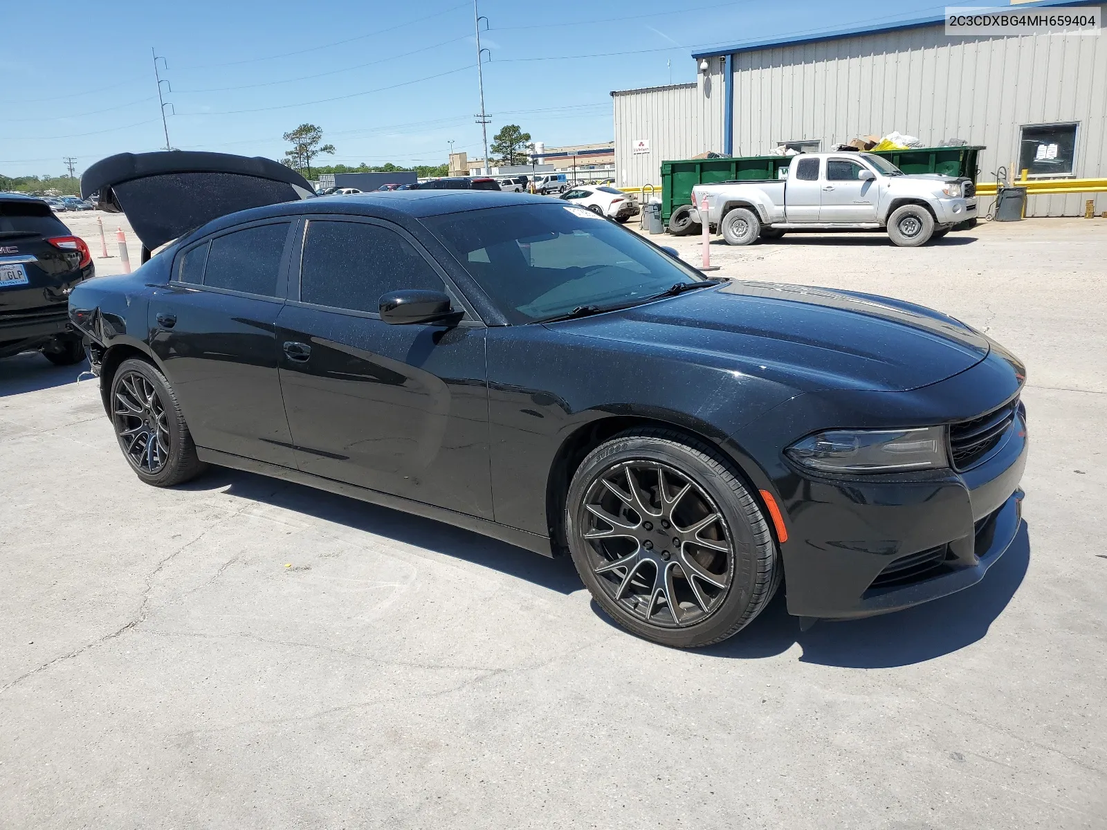 2021 Dodge Charger Sxt VIN: 2C3CDXBG4MH659404 Lot: 68024884