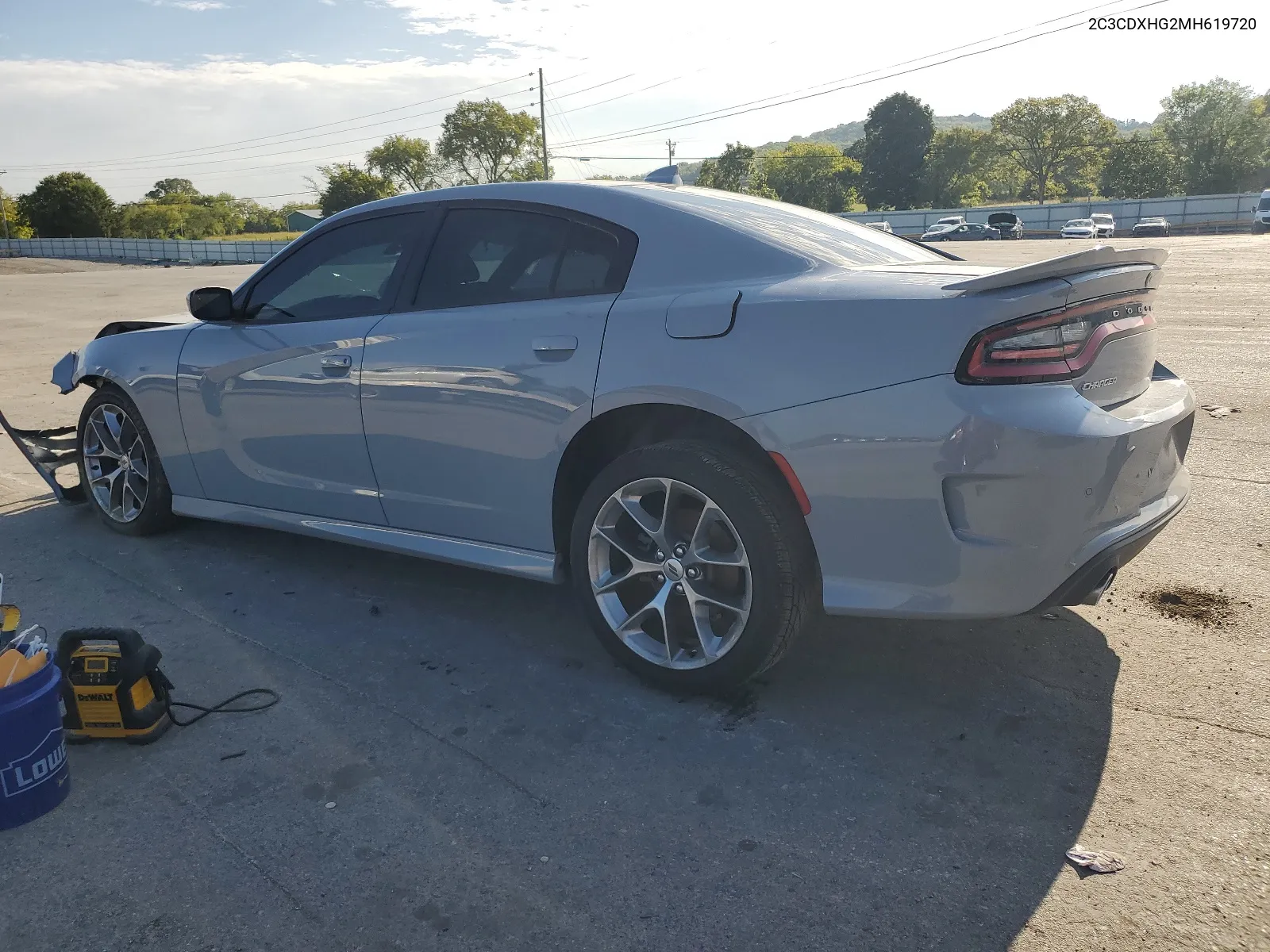 2021 Dodge Charger Gt VIN: 2C3CDXHG2MH619720 Lot: 68522354