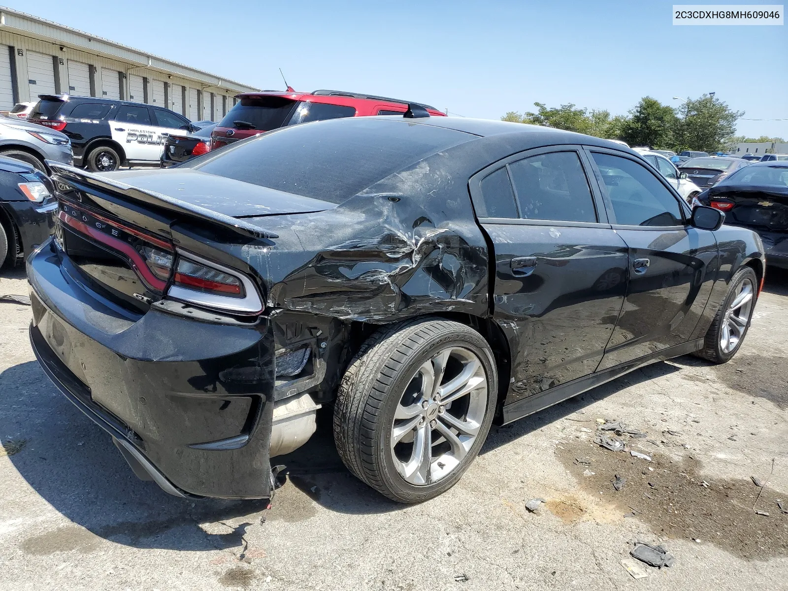 2021 Dodge Charger Gt VIN: 2C3CDXHG8MH609046 Lot: 68624744