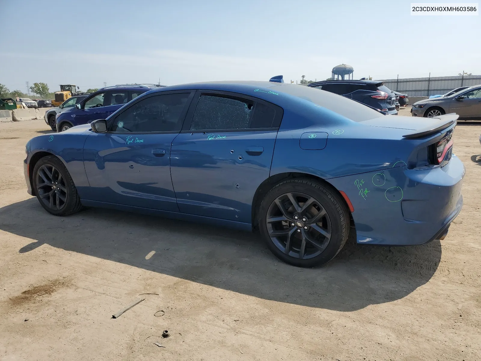 2C3CDXHGXMH603586 2021 Dodge Charger Gt