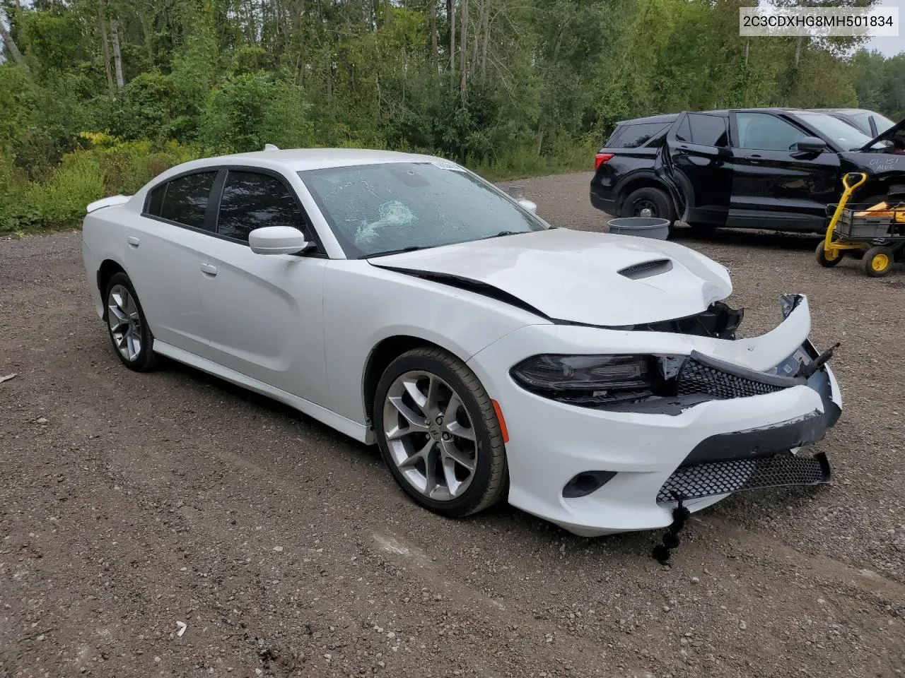 2021 Dodge Charger Gt VIN: 2C3CDXHG8MH501834 Lot: 68854414