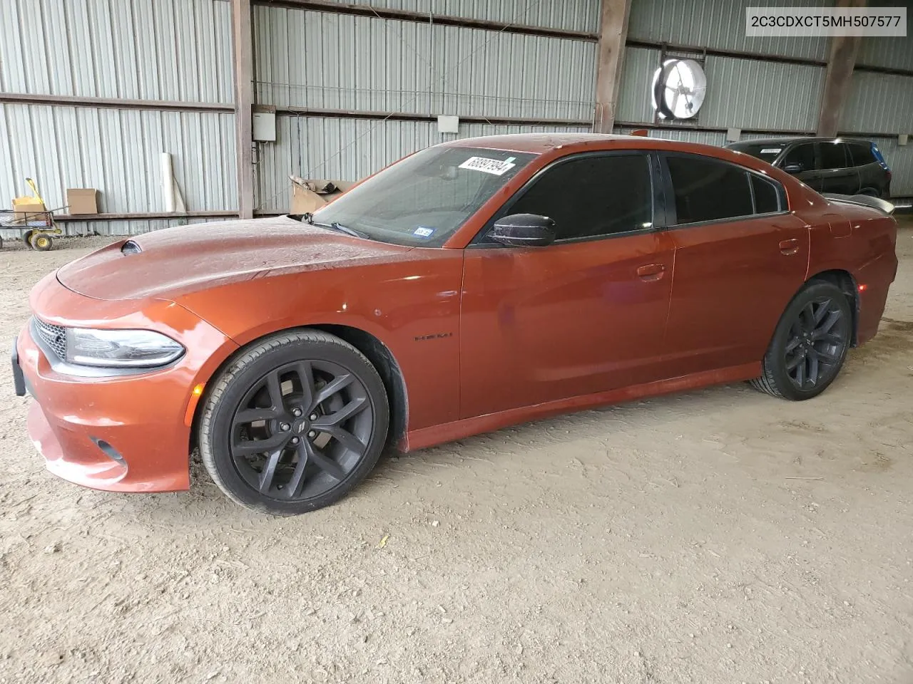 2021 Dodge Charger R/T VIN: 2C3CDXCT5MH507577 Lot: 68897994