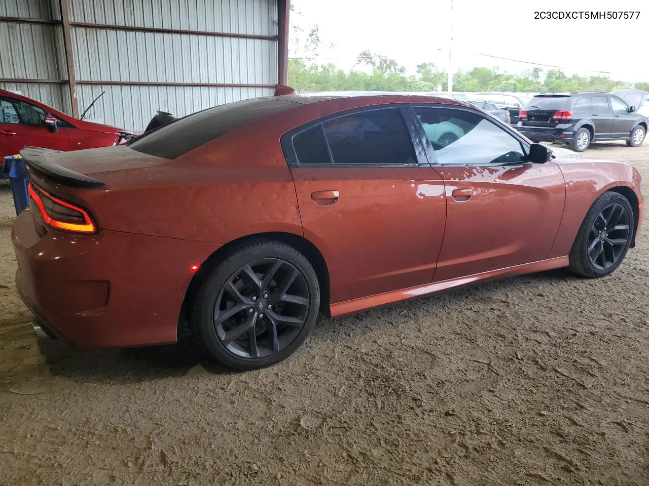 2021 Dodge Charger R/T VIN: 2C3CDXCT5MH507577 Lot: 68897994