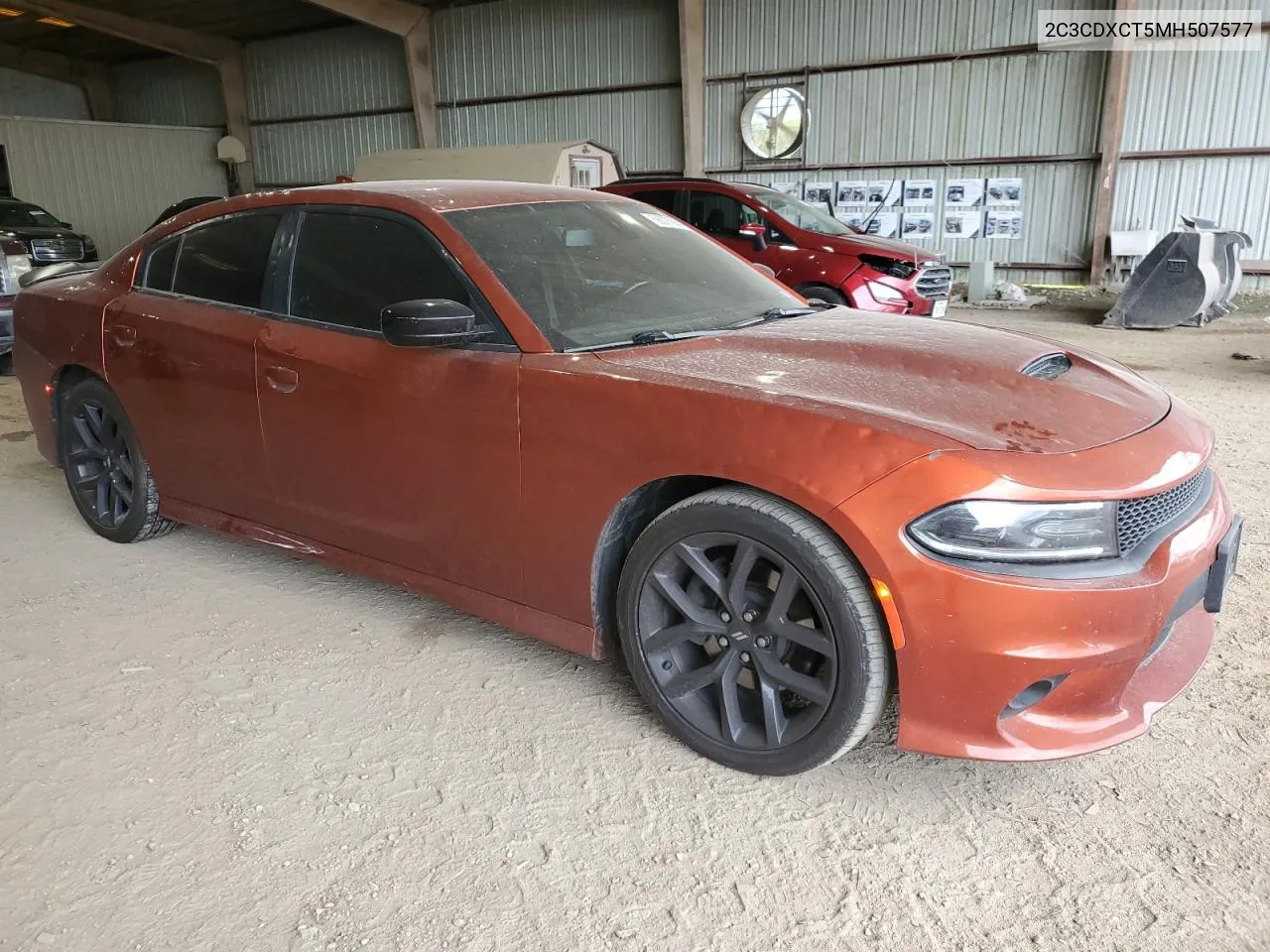 2021 Dodge Charger R/T VIN: 2C3CDXCT5MH507577 Lot: 68897994