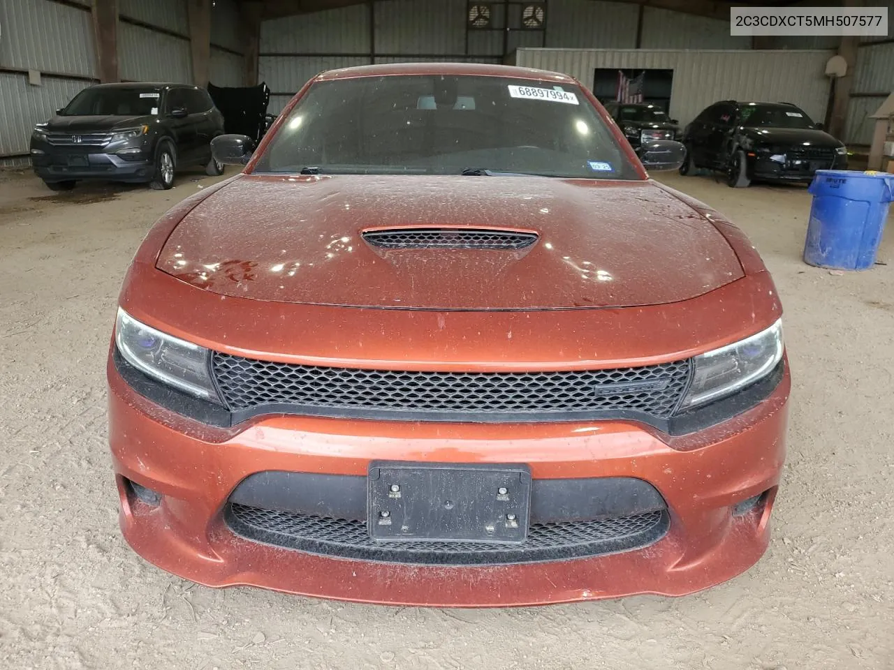 2021 Dodge Charger R/T VIN: 2C3CDXCT5MH507577 Lot: 68897994