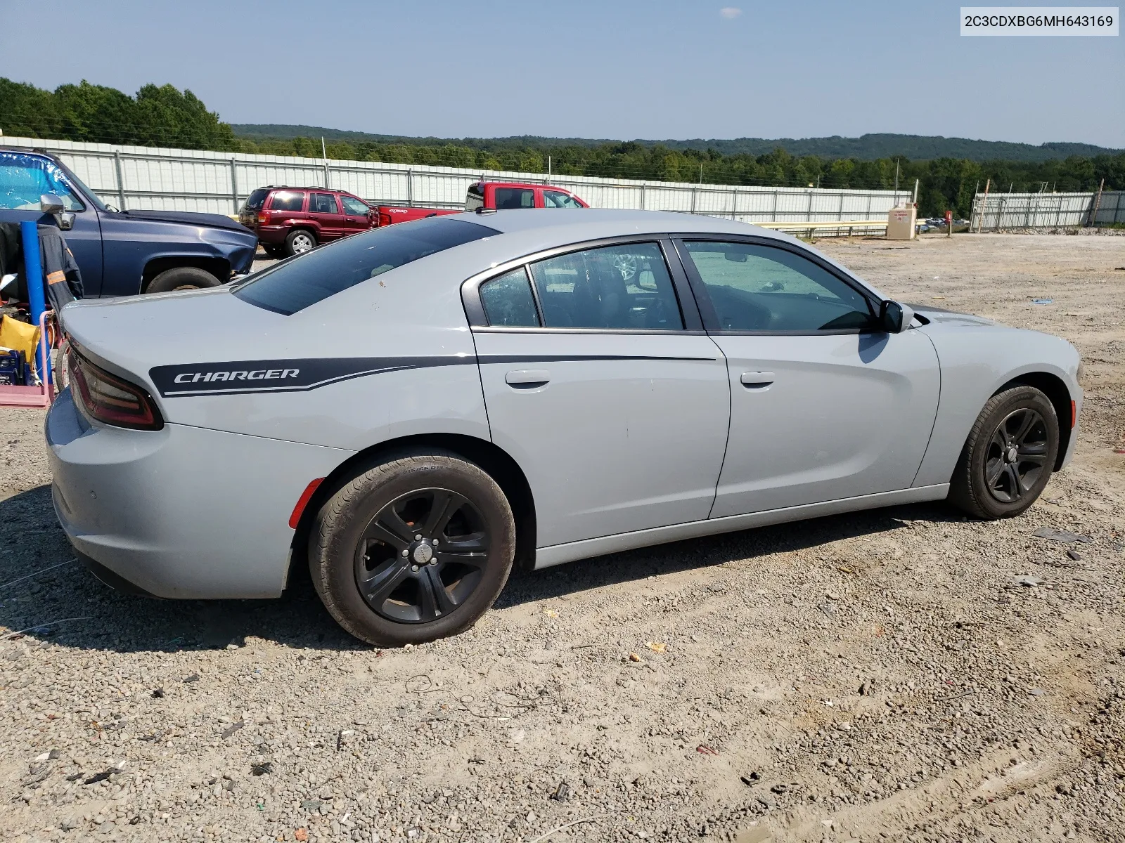 2021 Dodge Charger Sxt VIN: 2C3CDXBG6MH643169 Lot: 69023284