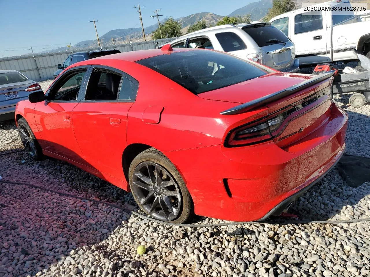 2021 Dodge Charger Gt VIN: 2C3CDXMG8MH528795 Lot: 69028184