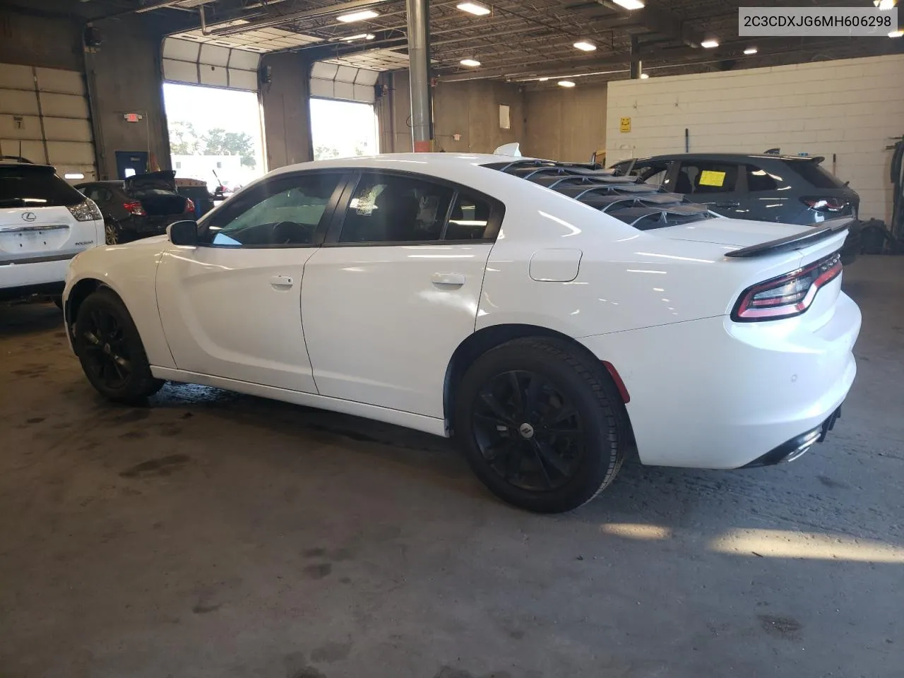 2021 Dodge Charger Sxt VIN: 2C3CDXJG6MH606298 Lot: 69177504