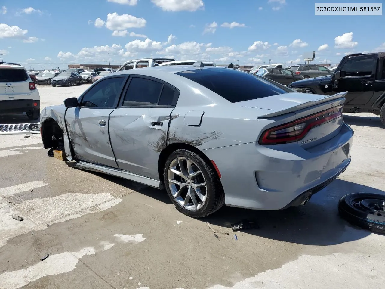 2021 Dodge Charger Gt VIN: 2C3CDXHG1MH581557 Lot: 69423444