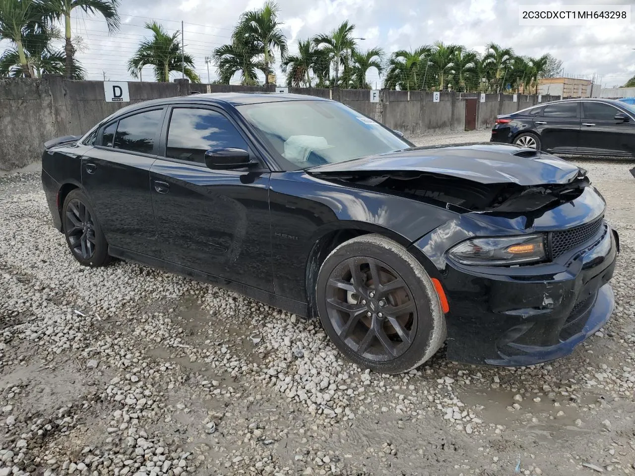 2021 Dodge Charger R/T VIN: 2C3CDXCT1MH643298 Lot: 69633464