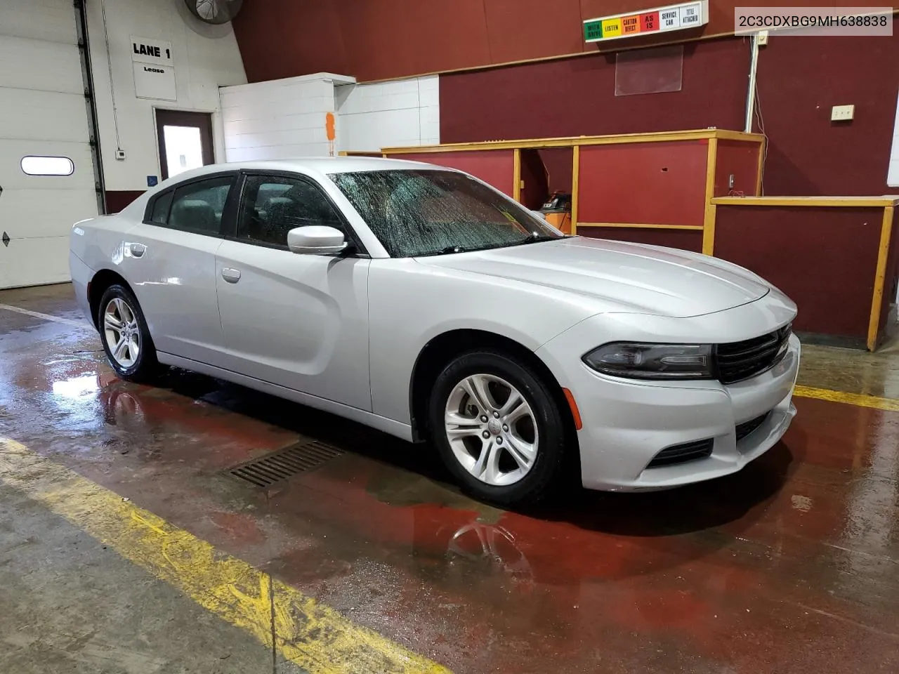 2021 Dodge Charger Sxt VIN: 2C3CDXBG9MH638838 Lot: 69653534