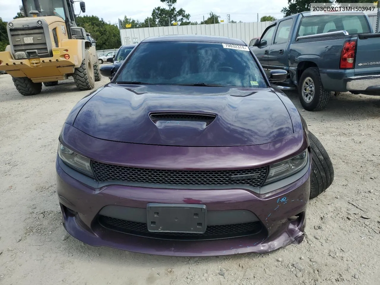 2021 Dodge Charger R/T VIN: 2C3CDXCT3MH503947 Lot: 70032374