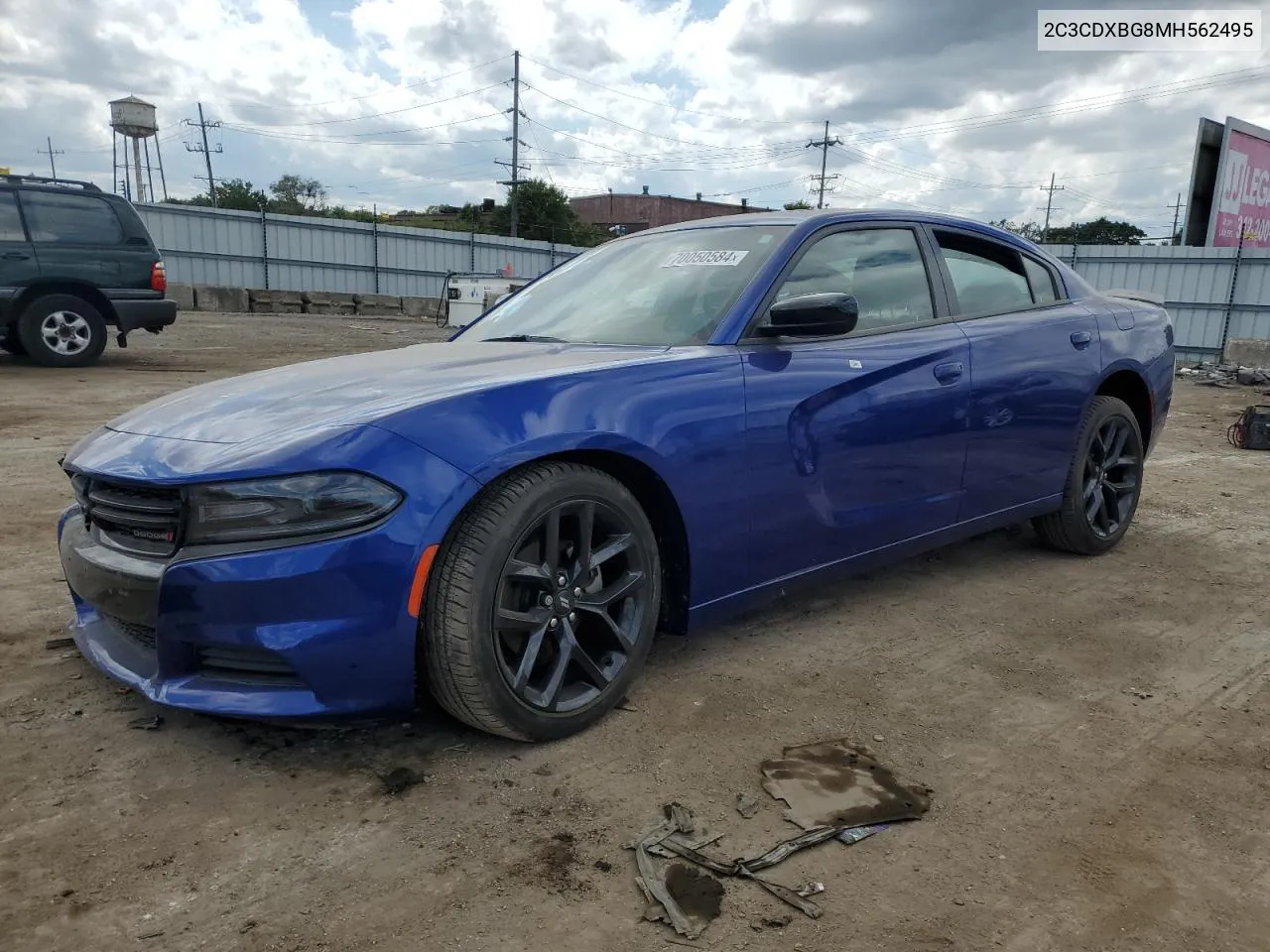 2C3CDXBG8MH562495 2021 Dodge Charger Sxt