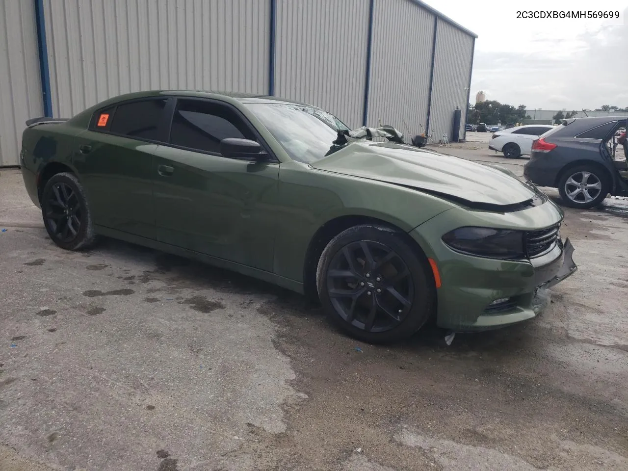 2021 Dodge Charger Sxt VIN: 2C3CDXBG4MH569699 Lot: 70090544