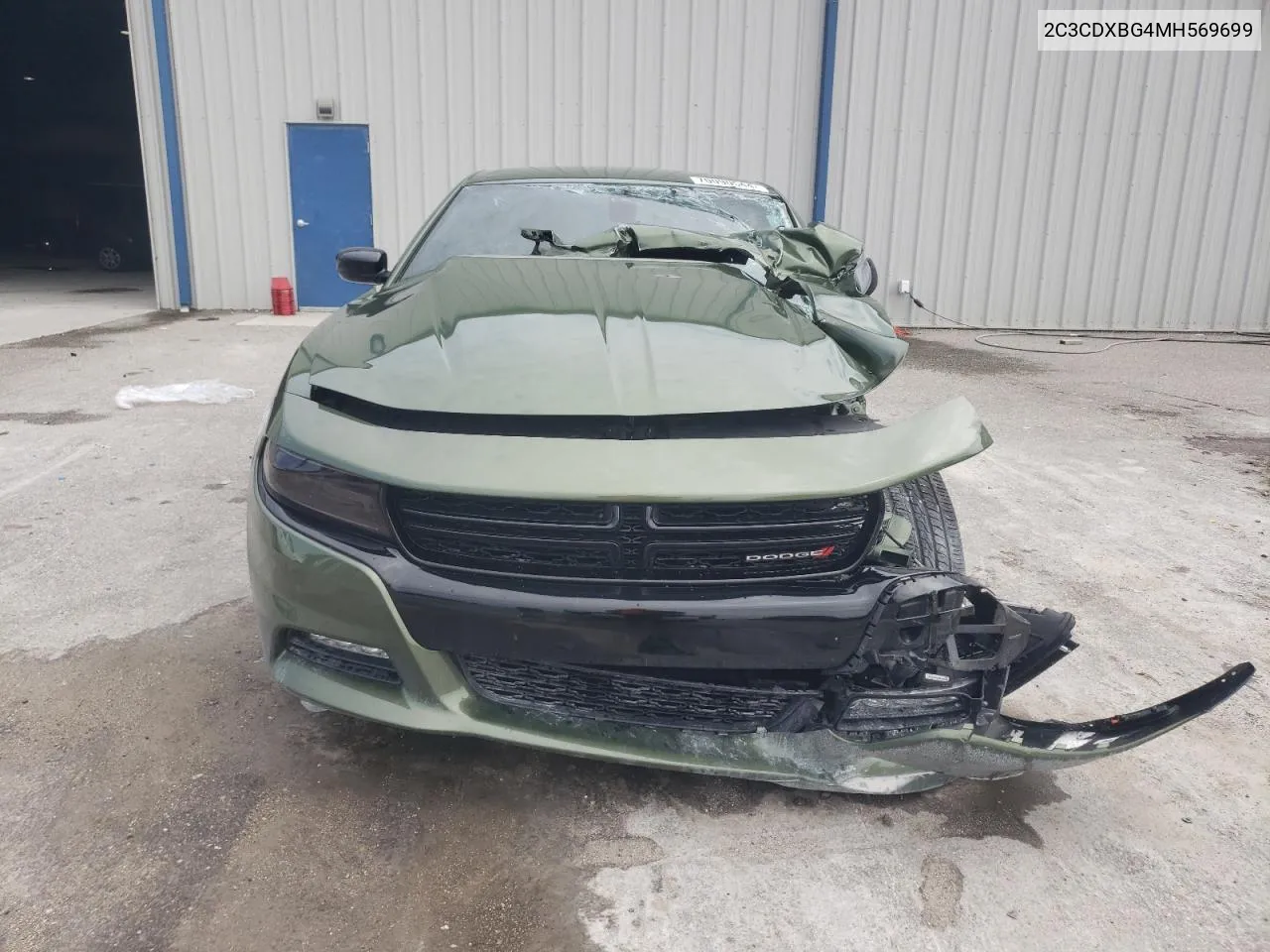 2021 Dodge Charger Sxt VIN: 2C3CDXBG4MH569699 Lot: 70090544