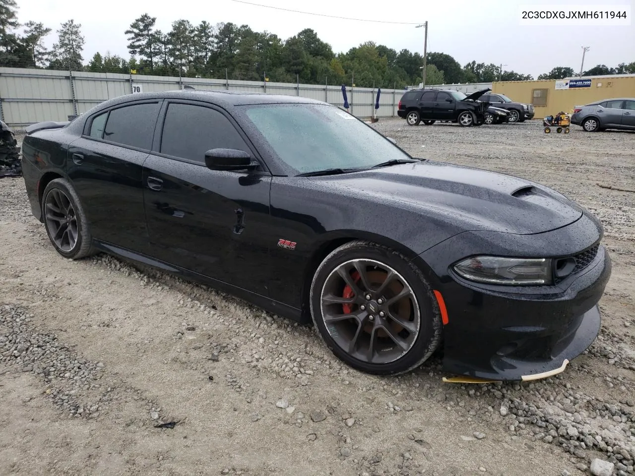 2021 Dodge Charger Scat Pack VIN: 2C3CDXGJXMH611944 Lot: 70247654