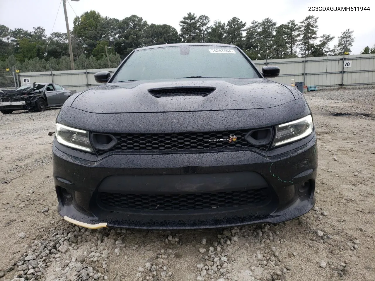 2021 Dodge Charger Scat Pack VIN: 2C3CDXGJXMH611944 Lot: 70247654