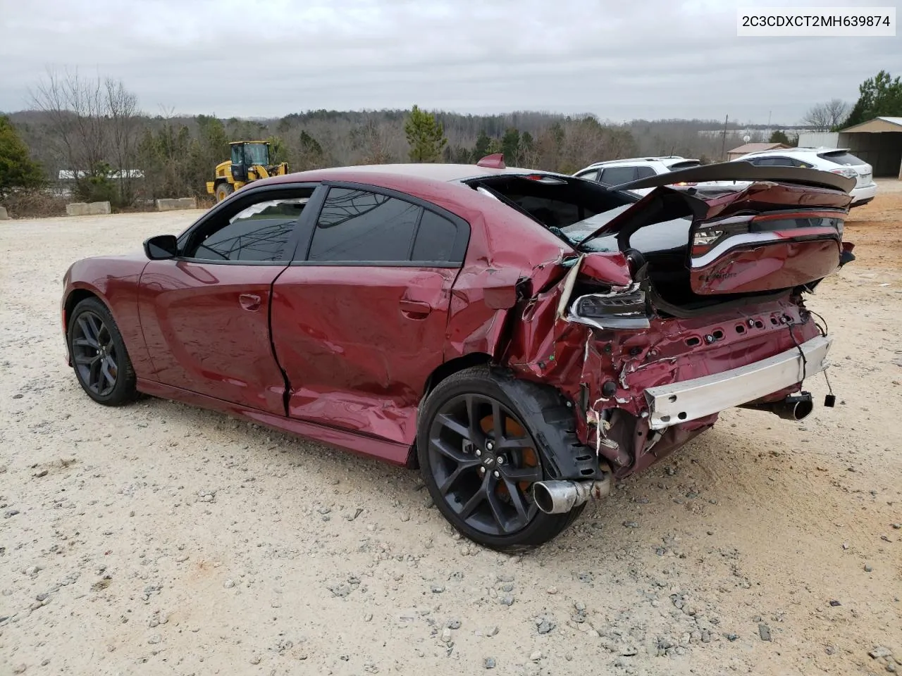 2021 Dodge Charger R/T VIN: 2C3CDXCT2MH639874 Lot: 70503304