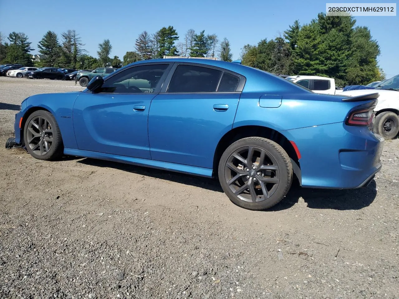 2021 Dodge Charger R/T VIN: 2C3CDXCT1MH629112 Lot: 70575544