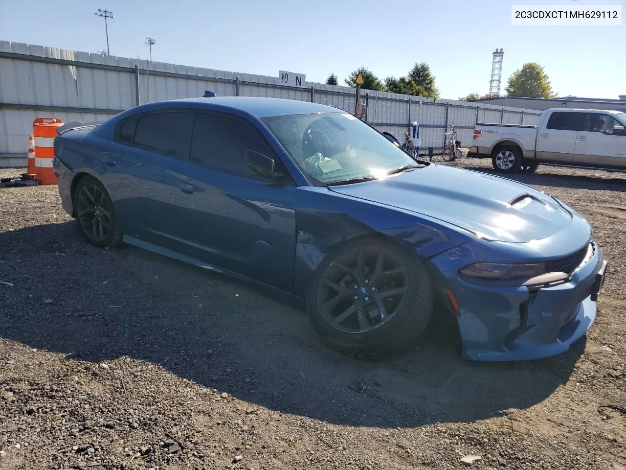 2021 Dodge Charger R/T VIN: 2C3CDXCT1MH629112 Lot: 70575544