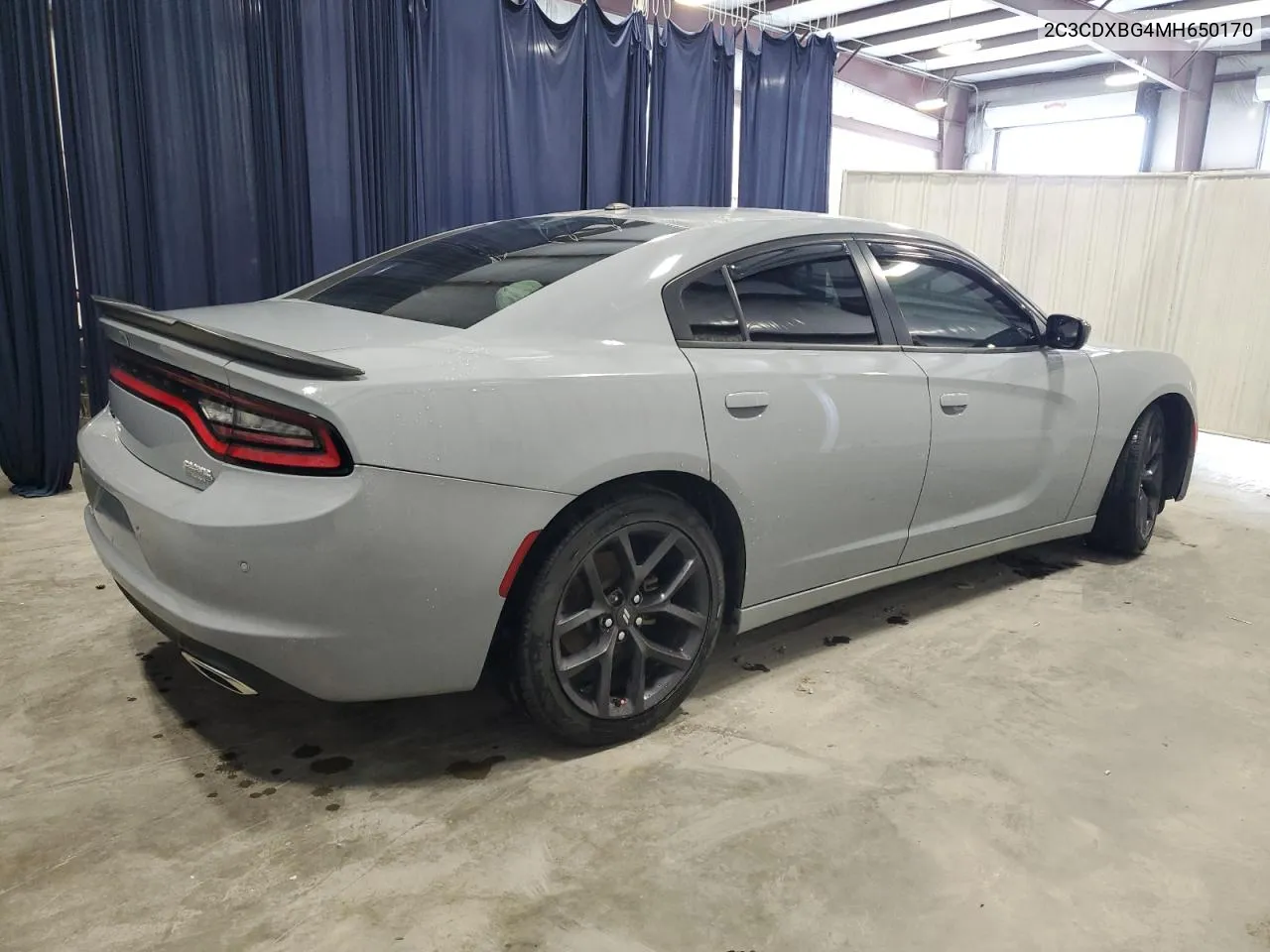 2021 Dodge Charger Sxt VIN: 2C3CDXBG4MH650170 Lot: 70587794