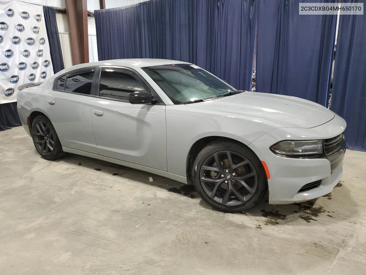 2021 Dodge Charger Sxt VIN: 2C3CDXBG4MH650170 Lot: 70587794