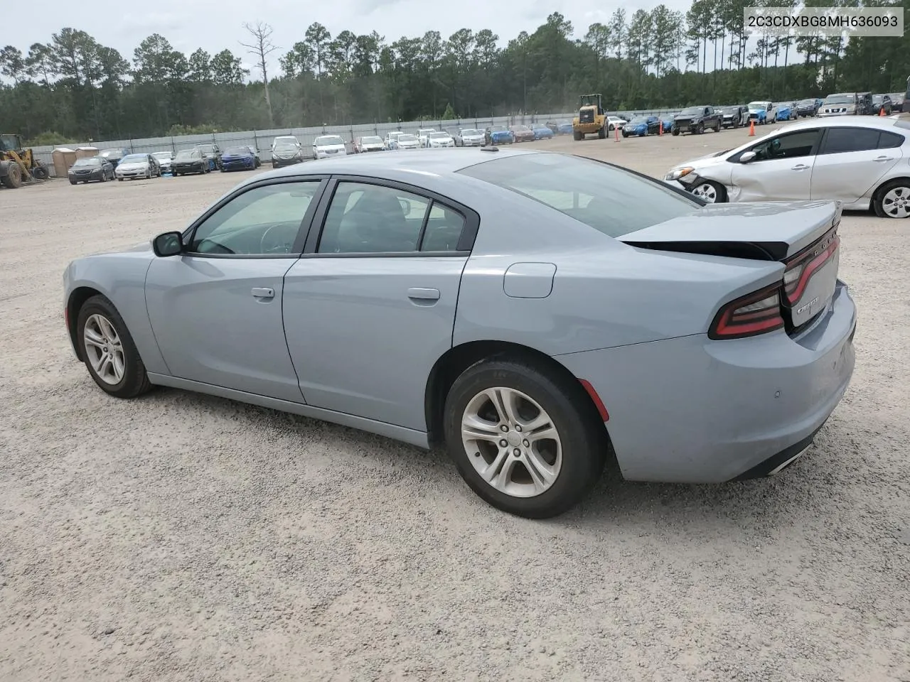 2021 Dodge Charger Sxt VIN: 2C3CDXBG8MH636093 Lot: 70666804