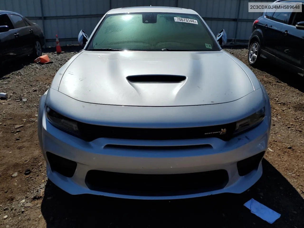 2021 Dodge Charger Scat Pack VIN: 2C3CDXGJ4MH589648 Lot: 70673144