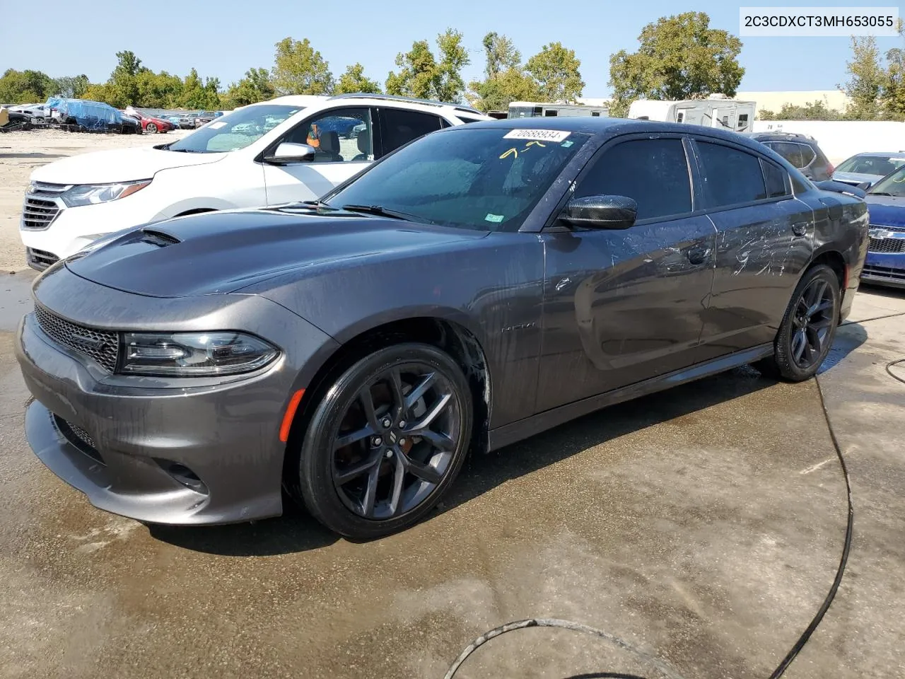 2021 Dodge Charger R/T VIN: 2C3CDXCT3MH653055 Lot: 70688934