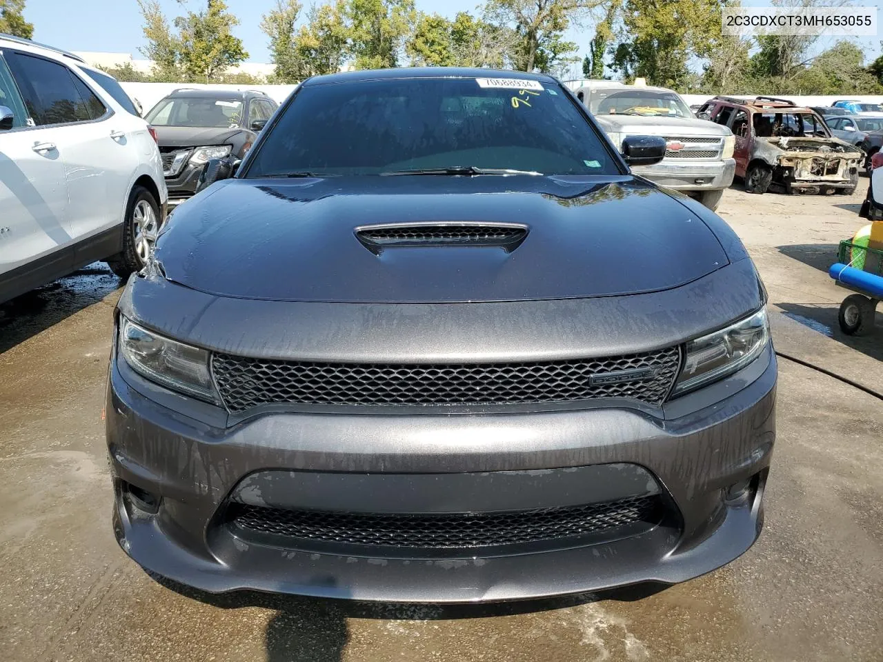 2021 Dodge Charger R/T VIN: 2C3CDXCT3MH653055 Lot: 70688934